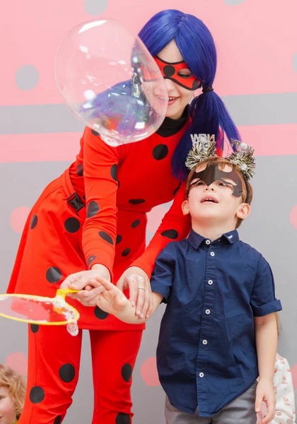 Аниматоры Леди Баг и Супер Кот